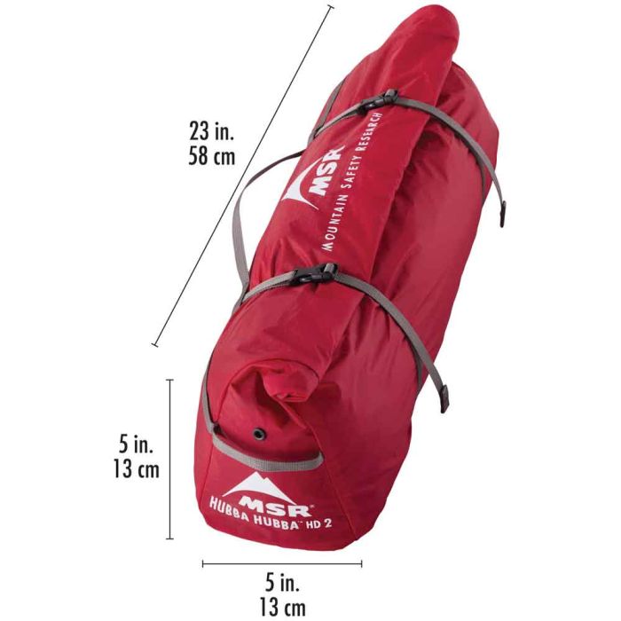 MSR Hubba Hubba HD 2-Personen Rucksackzelt