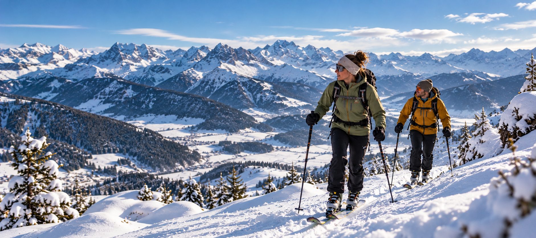Skitour in den Allgäuer Bergen